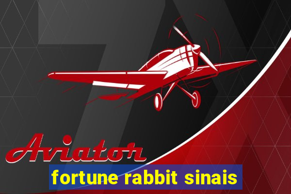 fortune rabbit sinais